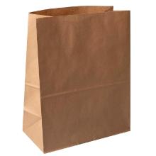 Klodsbundspose 22ltr L320xB170xH320mm Papir Brun FRA 116770 320x170x400mm product photo