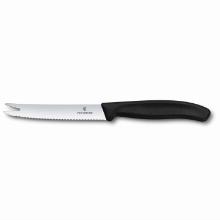 Tomato/Sausage knife Classic Victorinox Fibrox 11 cm Black product photo