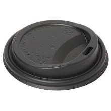 Drinking lid CPLA &Oslash;80xH17mm For coffee cup Black product photo