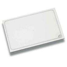 Sk&aelig;rebr&aelig;t 50x30x2 cm med Saftrille Plast Hvid product photo