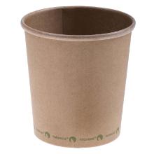 Cup Cardboard/CPLA Soup-To-Go 480 ml 16 oz &Oslash;98x102 mm Biodegradable Brown product photo