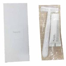 Shaving set White in white box with Scraper and 10 ml Bar gel product photo