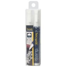 Marker pen 2 pcs Securit medium 2-6 mm Waterproof White product photo