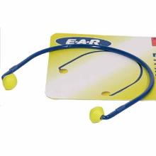 Hearing protection earplugs on hanger EAR earcaps L150xW10xH180mm blue/yellow product photo