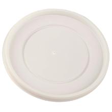 Plastic lid &Oslash;97 mm 8FL Flat for thermos cups White product photo