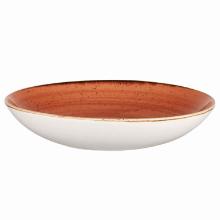 Sk&aring;l Coupe Stonecast 240 cl &Oslash;31x4.4 cm Porcel&aelig;n Orange product photo