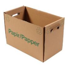 Papkasse 440x244x300 mm Brun med Tryk til Returpapir product photo