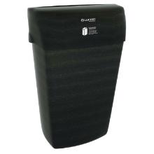 Waste bin EcoNatural 50x33x21.5 cm Black product photo