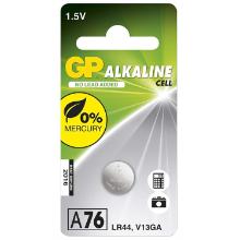 Battery GP Button cell Alkaline LR44 1.5V 1 pc/pk product photo