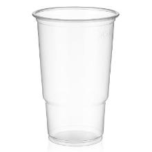 Plastic glass Catersource 50 cl &Oslash;95x140 mm PP Clear product photo