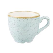 Kop Espresso Stonecast 10 cl &Oslash;6.5x H5.5cm. Porcel&aelig;n Lysebl&aring; product photo