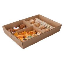 Tray 467/447 x 328/308 x 78 mm Cardboard Brown product photo