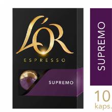 Kaffekapsel L'OR Lungo Supremo Styrke 10 product photo