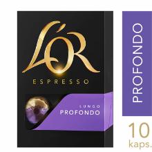 Kaffekapsel L'OR Lungo PROFONDO Styrke 8 product photo