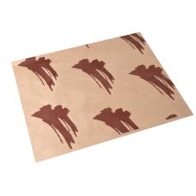 Burger paper 300x400 mm, 40 g natural greaseproof with brown print, Brown product photo