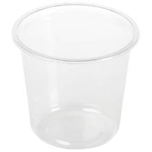 Plastic cup Deli 750 ml &Oslash;121x110 mm Round Biodegradable PLA Clear product photo