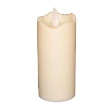 LED bloklys &Oslash;60xH105mm Creme uden dr&aring;ber product photo
