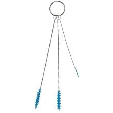 Renses&aelig;t Vikan med 3 b&oslash;rster &Oslash;2. &Oslash;5. &Oslash;6 mm Bl&oslash;d Bl&aring; product photo