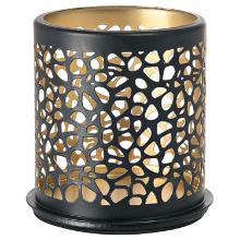 Candlestick Duni 75x75 mm Safari Giraffe metal Black product photo