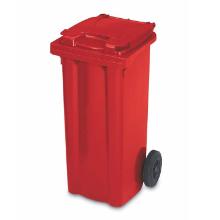 Waste container 120 ltr 2-wheel Red product photo
