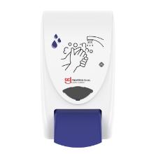 Dispenser manual Cleans Hands Foam white with blue push button for 2ltr cartridg product photo
