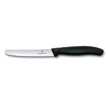 Tomat/ p&oslash;lsekniv Classic Victorinox 11 cm Sort product photo