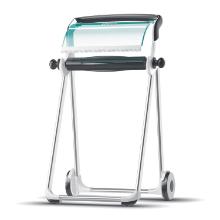 Dispenser Wiping roll Tork W1 Floor stand up to 48 cm White/Turquoise product photo