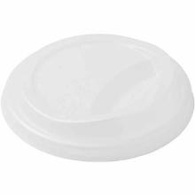 Plastic lid &Oslash;80 mm High natural white biodegradable CPLA product photo