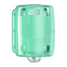 Dispenser Aft&oslash;rringsrulle Tork W2 V&aelig;goph&aelig;ng op til 30 cm Hvid/Turkis product photo