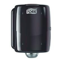 Dispenser Wiping roll Tork W2 Wall hanging up to 30 cm Red/Black product photo