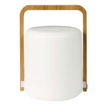Light holder Duni 148x108 mm Bamboo/White for LED light product photo