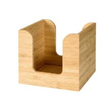 Napkin dispenser Duni 11x11 cm Bamboo product photo