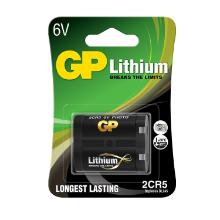Batteri GP Lithium 2CR5 6 volt 1 stk/pk product photo