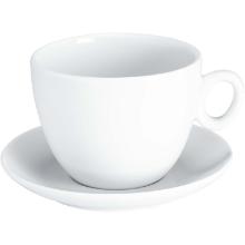 Cup latte big Luna 35cl Porcelain white product photo