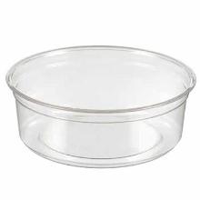 Beaker Deli 200 ml 8 oz &Oslash;117x36 mm Round RPET Clear product photo