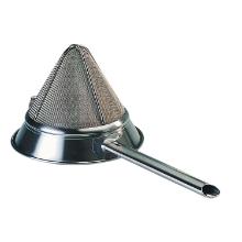 Point sieve &Oslash;240x195 mm with net guard Stainless steel product photo