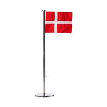 Table flag Zone &Oslash;9x40 cm Dannebrog Stainless Steel Glossy product photo