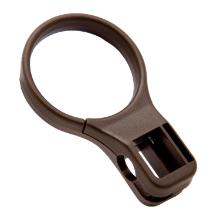 Hotel ring for Hangers with Hotel pin Plastic brown product photo