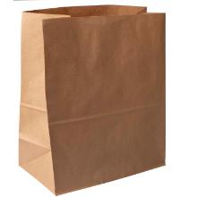 Block bottom bag 320x220x390 mm 27 ltr FSC 80 gr Brown product photo