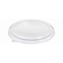 Plastic lid Catersource round &Oslash;148mm PET clear for brown kraft salad bowl product photo