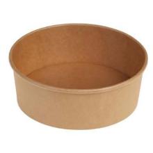Salad bowl Round 750 ml &Oslash;150x58 mm PE coated Brown product photo
