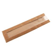 Window bag 100/50x370 mm FSC 50 gr 100% paper Brown product photo