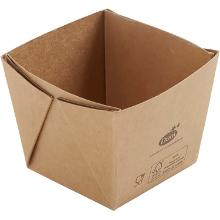 Tray box Viking 75x75x60 mm without Lid Cardboard Ecoecho Brown product photo