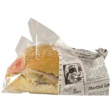 Sandwichpose Old News 215x130 mm PE Snack Bag Large product photo