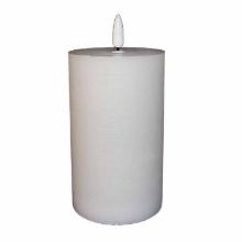 LED block light 7.5x10 cm with 3D flame White product photo