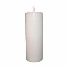 LED block light 7.5x15 cm with 3D flame White product photo