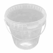 Bucket bucket EZE1180 1100 ml &Oslash;132x132 mm with handle PP Clear product photo