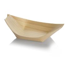 Boat tray 110x70x20 mm wood FSC natural product photo