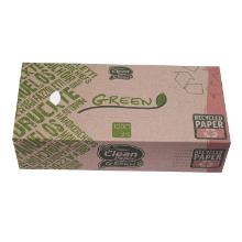 Facial tissue Green 3 layers 20x21 cm 100% reusable tissue and packaging product photo