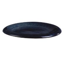 Plate bit on the side &Oslash;14.6 cm Porcelain Blue product photo